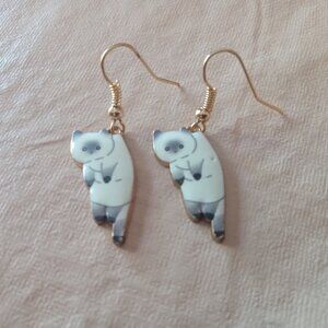 Cat earrings